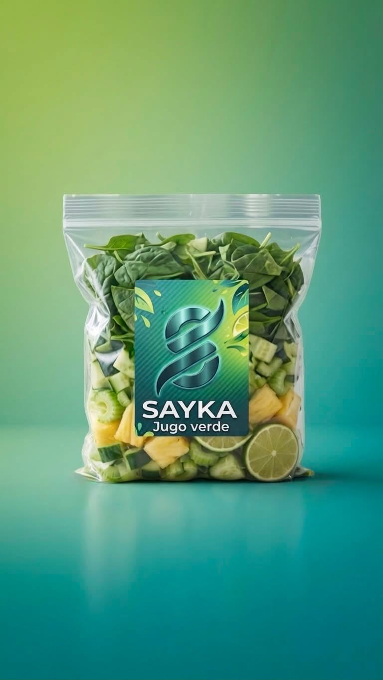 Bolsa SAYKA Jugo Verde